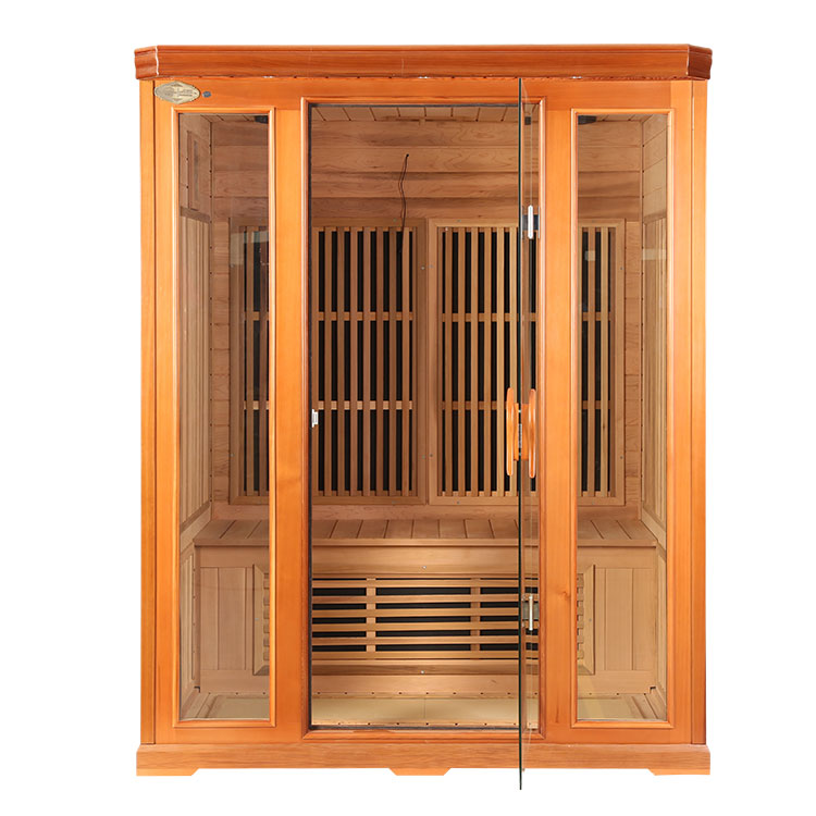 Introduktion av Red Cedar Far Infrared Sauna